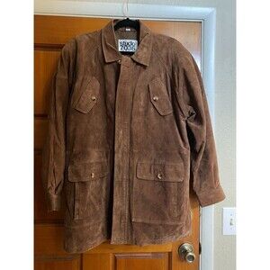 VTG. 80's Studio 7036 by Phillipe Monet Mens Brown Suede Jacket SZ L